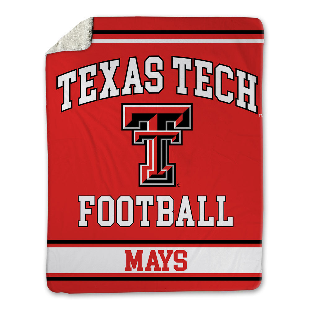 Texas Tech - NCAA Football : Jerald Mays - Blanket-0