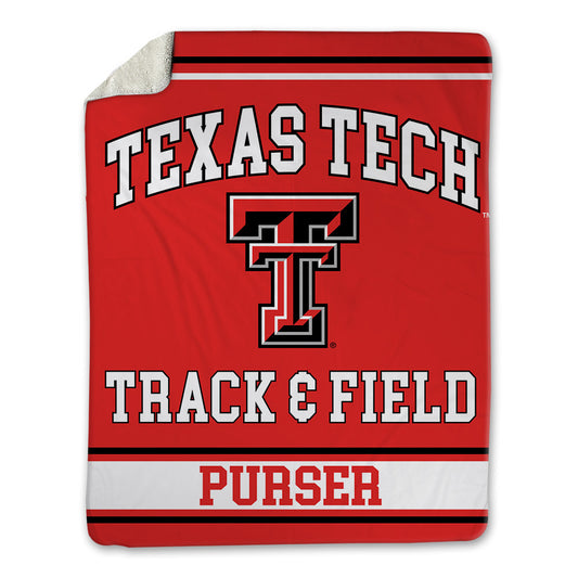 Texas Tech - NCAA Men's Track & Field : KYEN PURSER - Blanket-0