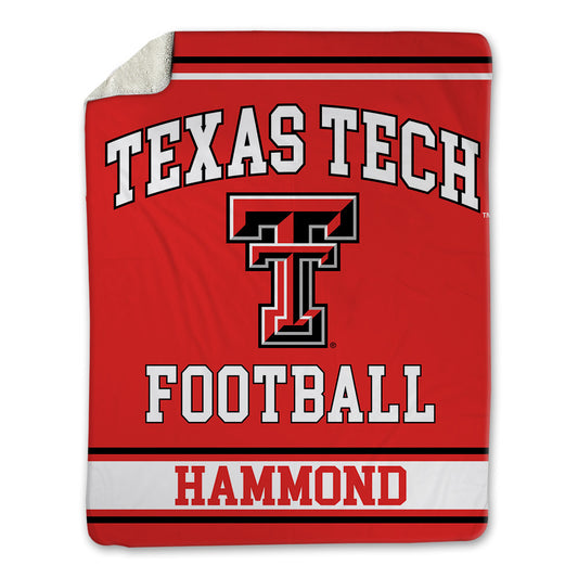 Texas Tech - NCAA Football : Will Hammond - Blanket-0