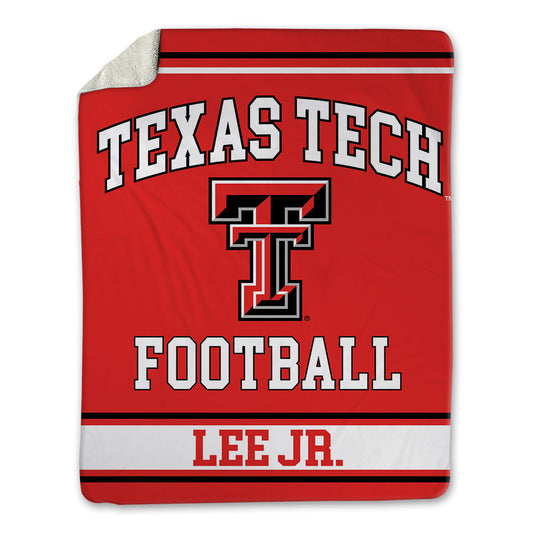 Texas Tech - NCAA Football : Donte Lee Jr. - Blanket-0