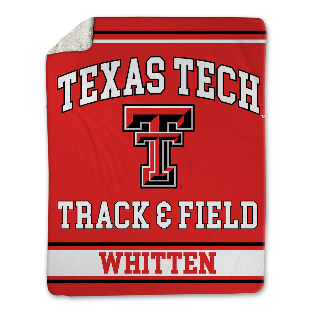 Texas Tech - NCAA Women's Track & Field : Kacie Whitten - Blanket-0