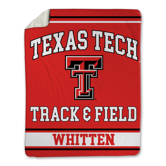 Texas Tech - NCAA Women's Track & Field : Kacie Whitten - Blanket-0