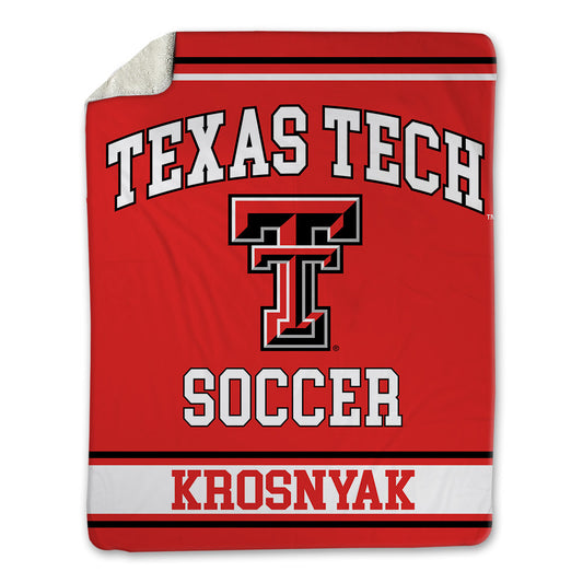 Texas Tech - NCAA Women's Soccer : Carolina Krosnyak - Blanket-0
