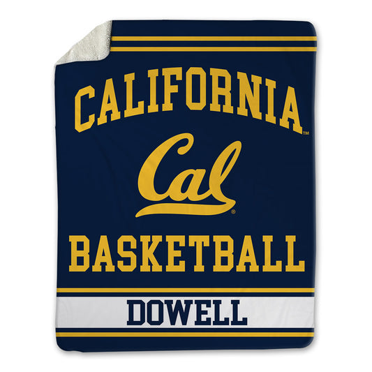 UC Berkeley - NCAA Women's Basketball : Shannon Dowell - Blanket-0