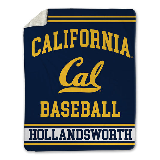 UC Berkeley - NCAA Baseball : Evin Hollandsworth - Blanket-0