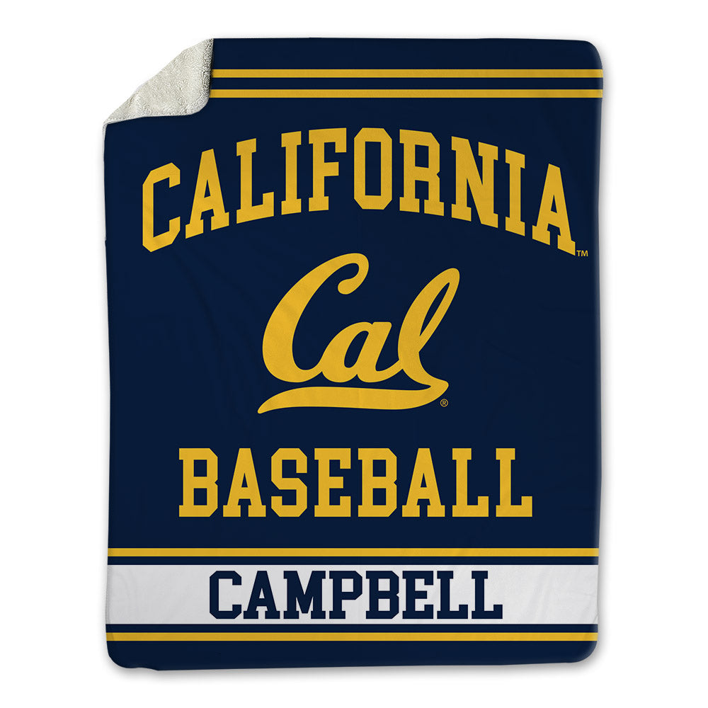 UC Berkeley - NCAA Baseball : Cade Campbell - Blanket-0