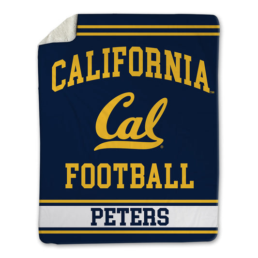 UC Berkeley - NCAA Football : Erik Peters - Blanket-0