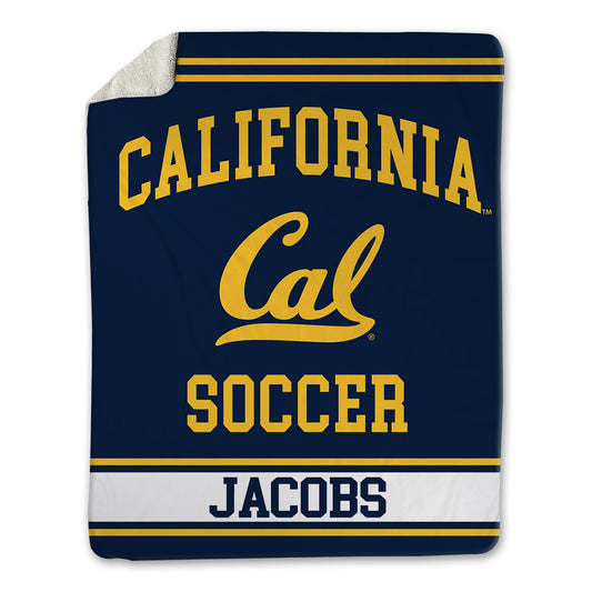 UC Berkeley - NCAA Men's Soccer : Adrian Jacobs - Blanket-0