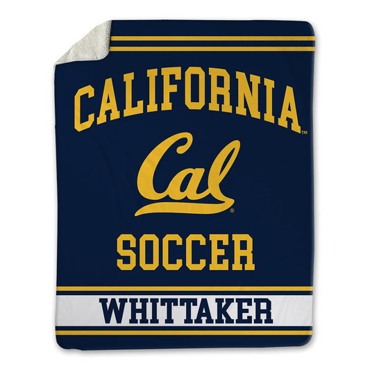 UC Berkeley - NCAA Women's Soccer : Kenley Whittaker - Blanket-0