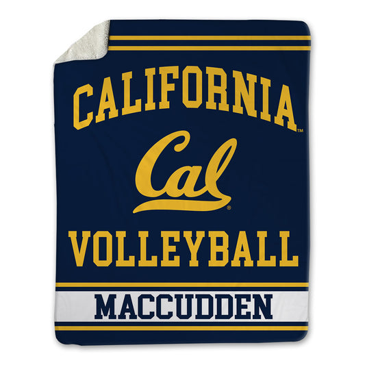 UC Berkeley - NCAA Women's Volleyball : Siena MacCudden - Blanket-0