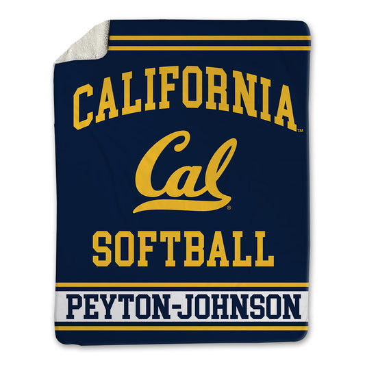 UC Berkeley - NCAA Softball : Nina Peyton-Johnson - Blanket-0