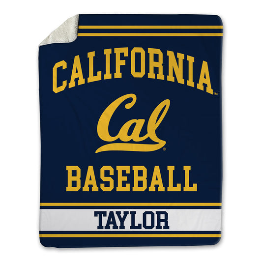UC Berkeley - NCAA Baseball : Nikko Taylor - Blanket-0