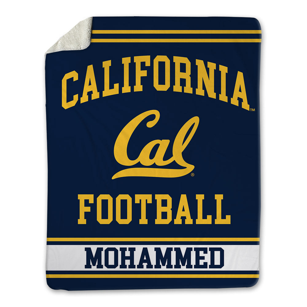 UC Berkeley - NCAA Football : Adam Mohammed - Blanket-0