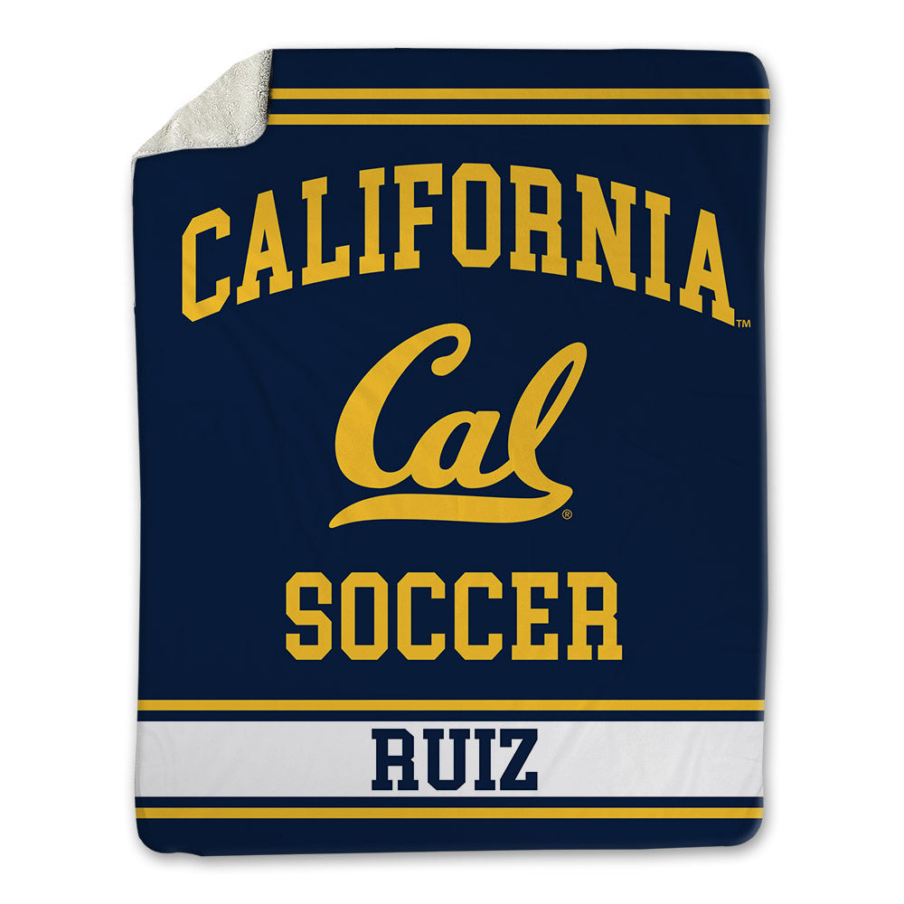 UC Berkeley - NCAA Men's Soccer : Nico Ruiz - Blanket-0