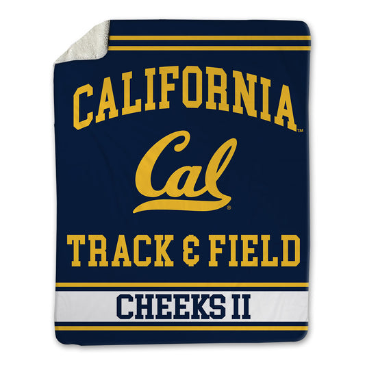 UC Berkeley - NCAA Men's Track & Field : Brandon Cheeks II - Blanket-0