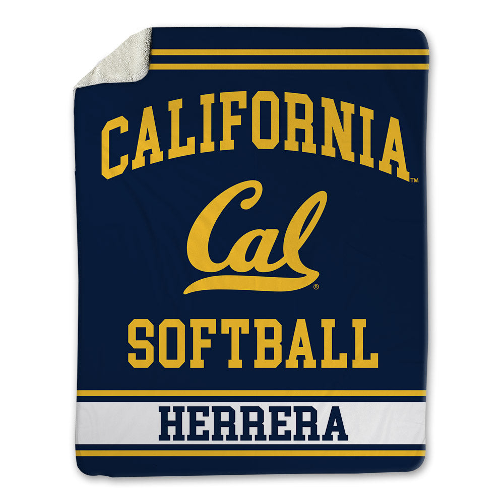 UC Berkeley - NCAA Softball : Alyssa Herrera - Blanket-0