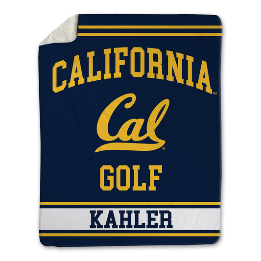 UC Berkeley - NCAA Women's Golf : Jasmine Kahler - Blanket-0