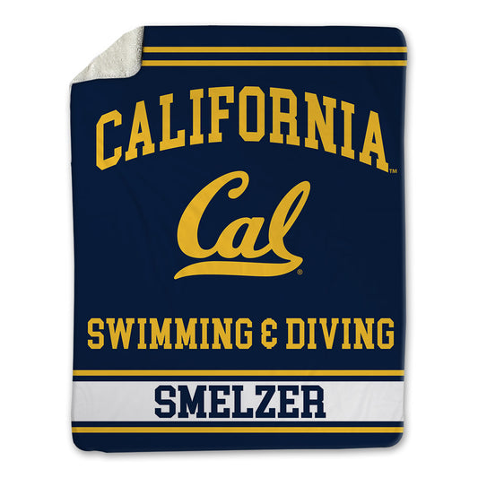 UC Berkeley - NCAA Men's Swimming & Diving : Albert Smelzer - Blanket-0