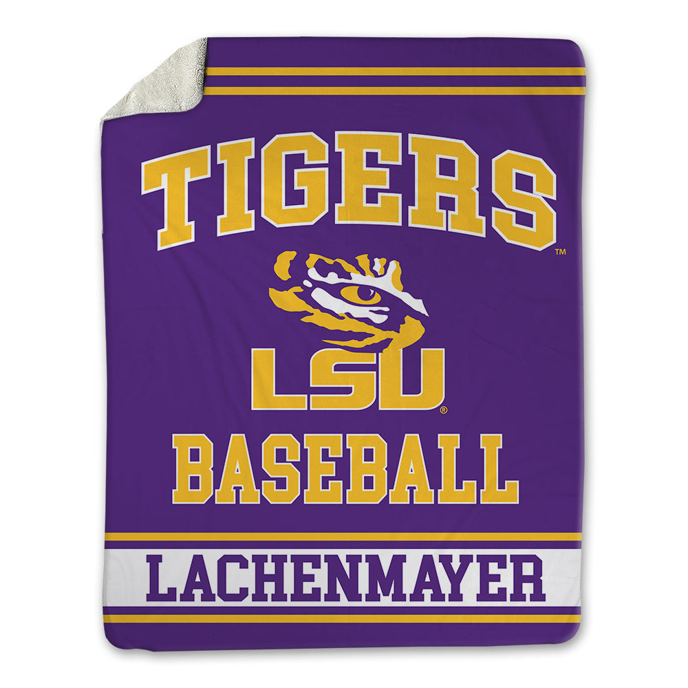 LSU - NCAA Baseball : Danny Lachenmayer - Blanket-0
