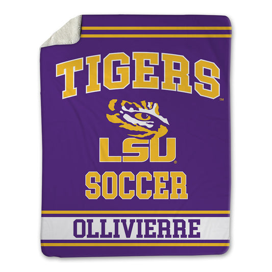 LSU - NCAA Women's Soccer : Jocelyn Ollivierre - Blanket-0