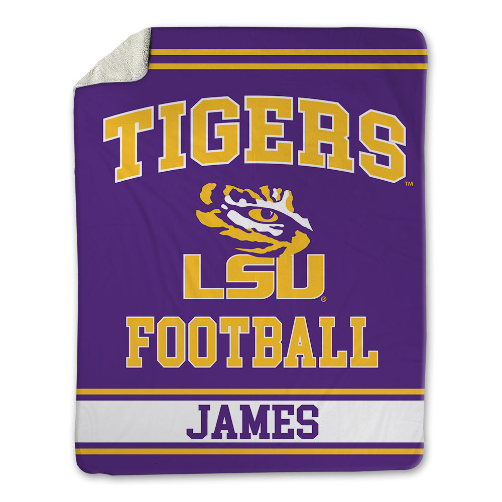 LSU - NCAA Football : Treylan James - Blanket-0
