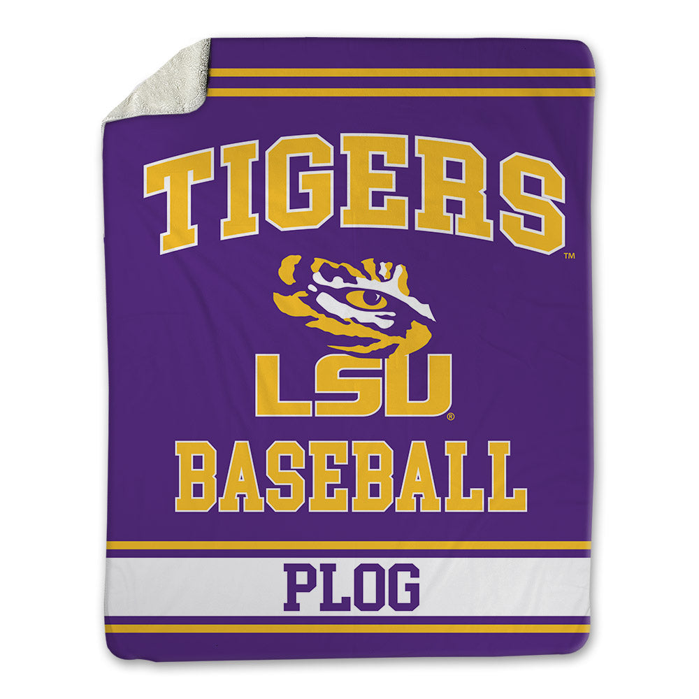 LSU - NCAA Baseball : Ethan Plog - Blanket-0