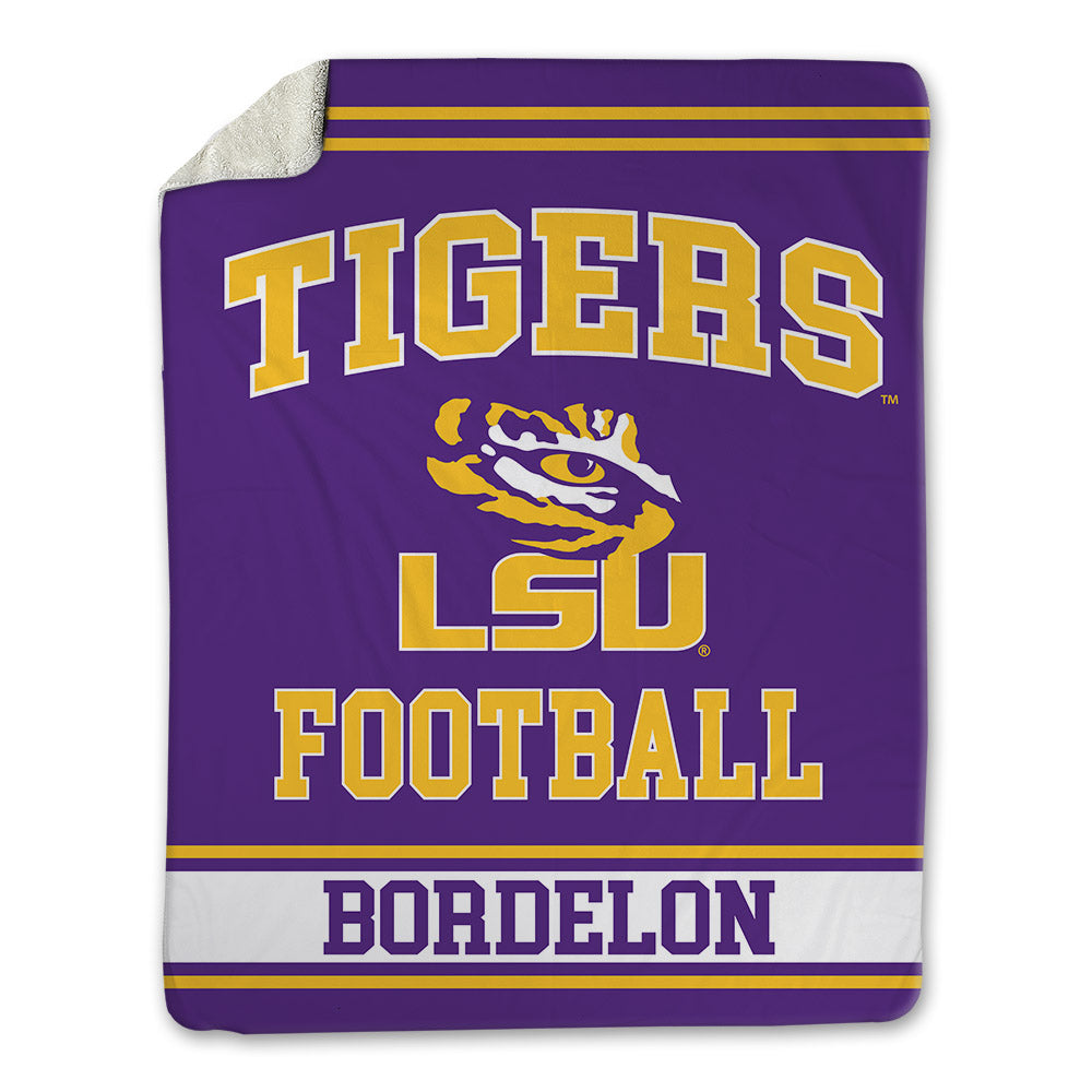 LSU - NCAA Football : Bo Bordelon - Blanket-0