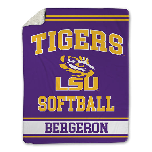 LSU - NCAA Softball : Maci Bergeron - Blanket-0