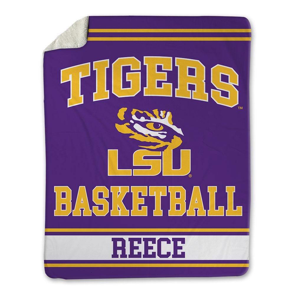 LSU - NCAA Men's Basketball : Jalen Reece - Blanket-0