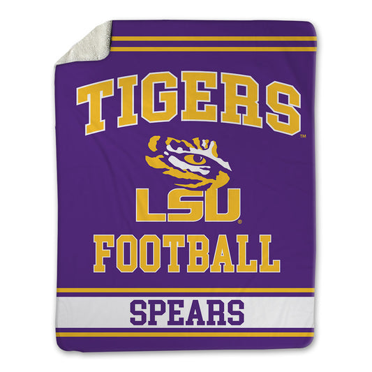 LSU - NCAA Football : Dashawn Spears - Blanket-0