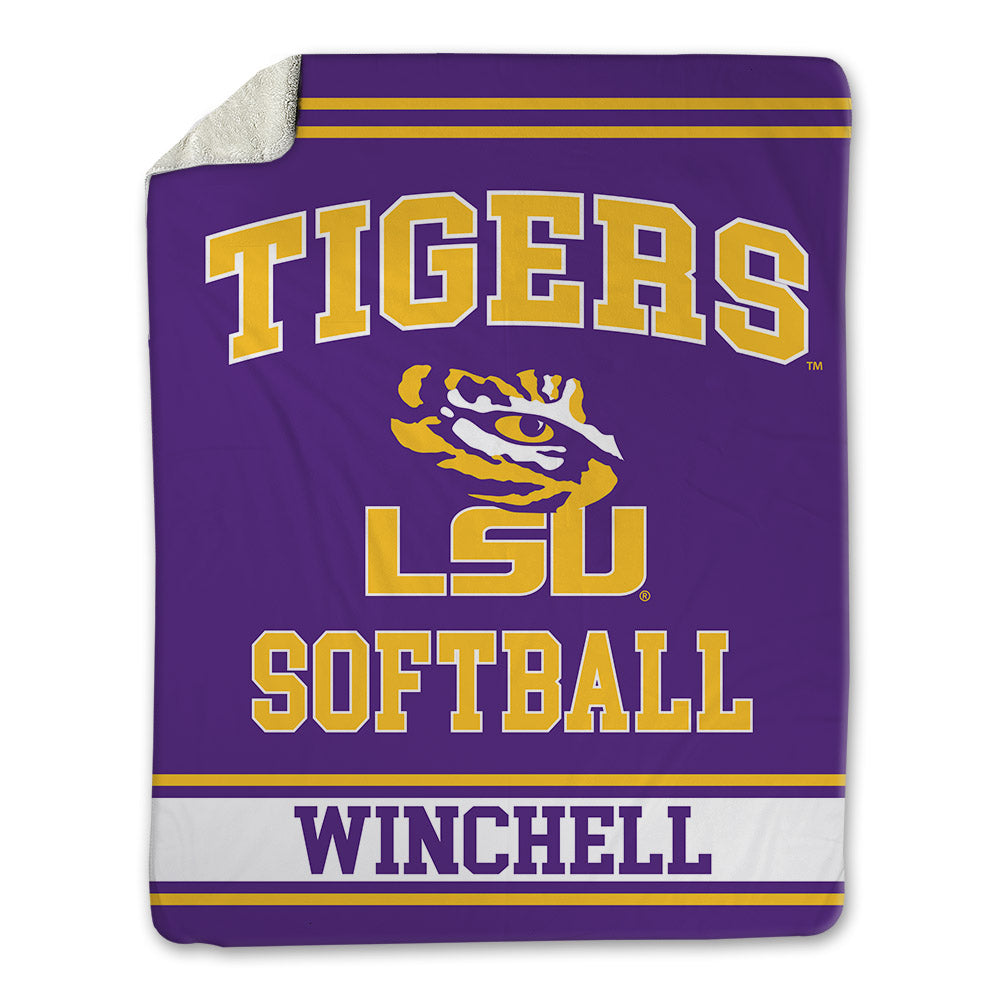 LSU - NCAA Softball : Makayla Winchell - Blanket-0