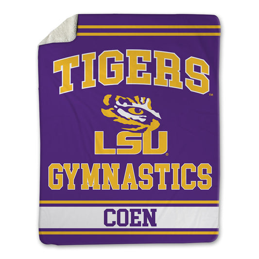 LSU - NCAA Women's Gymnastics : Kylie Coen - Blanket-0