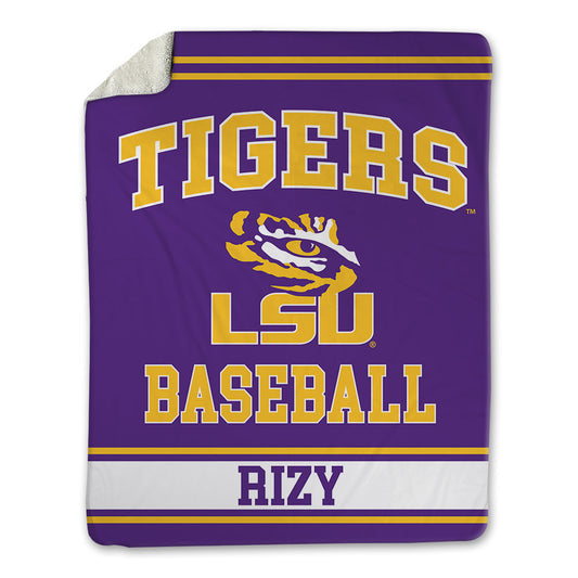 LSU - NCAA Baseball : Mavrick Rizy - Blanket-0