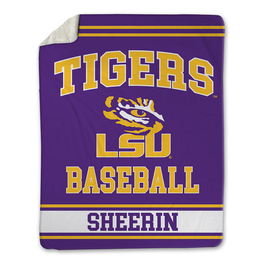LSU - NCAA Baseball : Deven Sheerin - Blanket-0