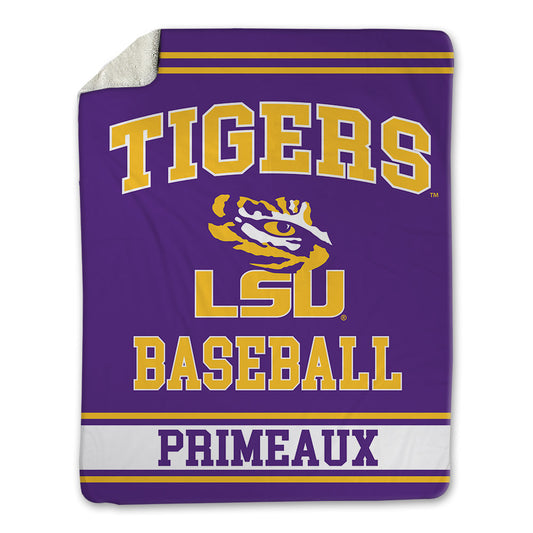 LSU - NCAA Baseball : DJ Primeaux - Blanket-0