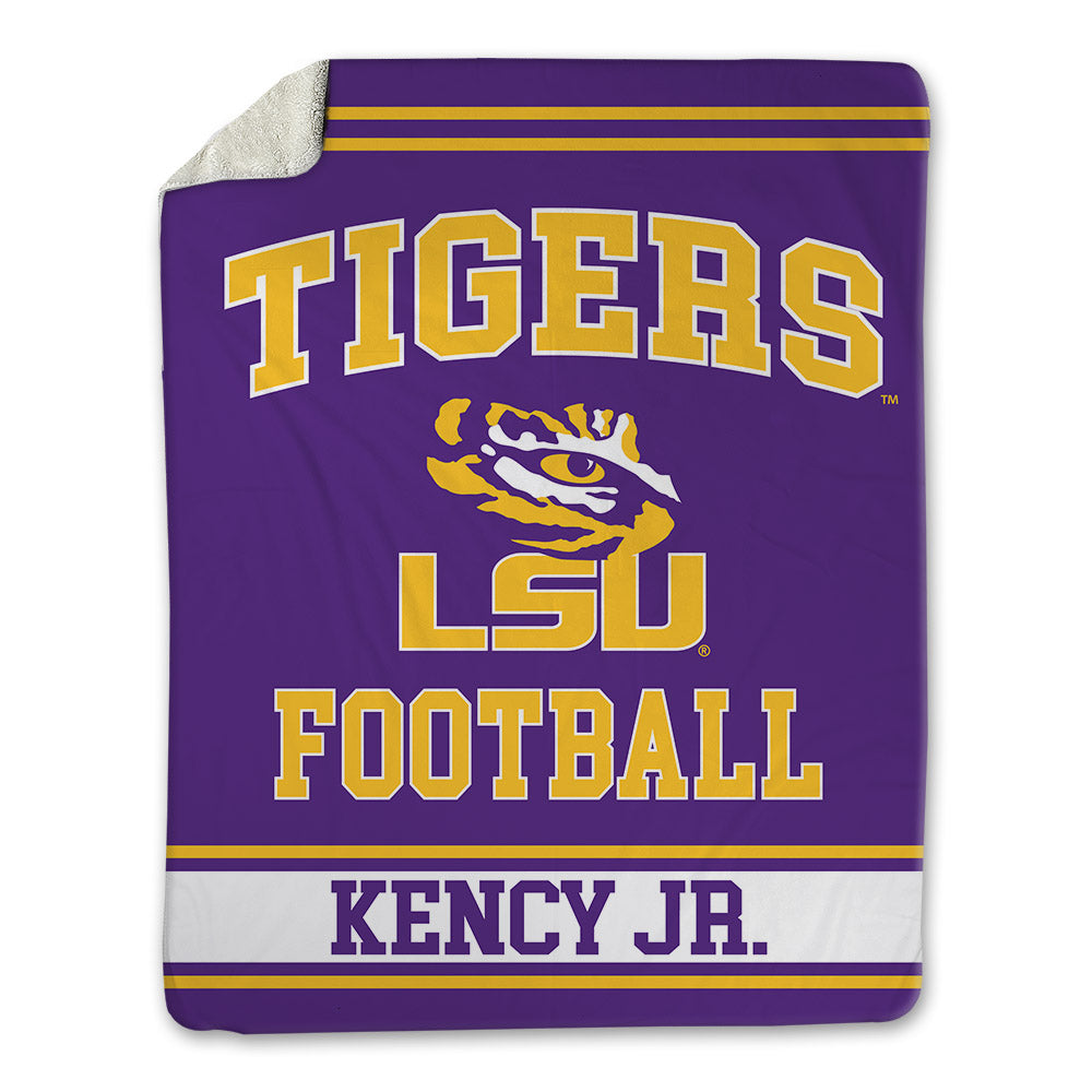 LSU - NCAA Football : David Kency Jr. - Blanket-0