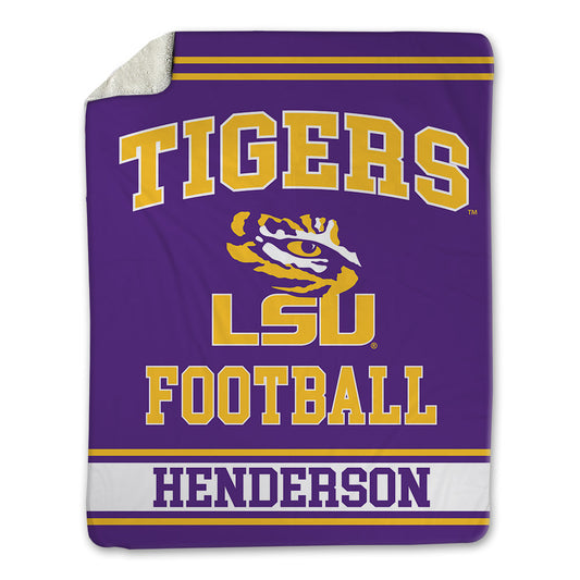 LSU - NCAA Football : Trenton Henderson - Blanket-0