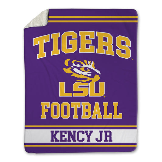 LSU - NCAA Football : David Kency Jr - Blanket-0