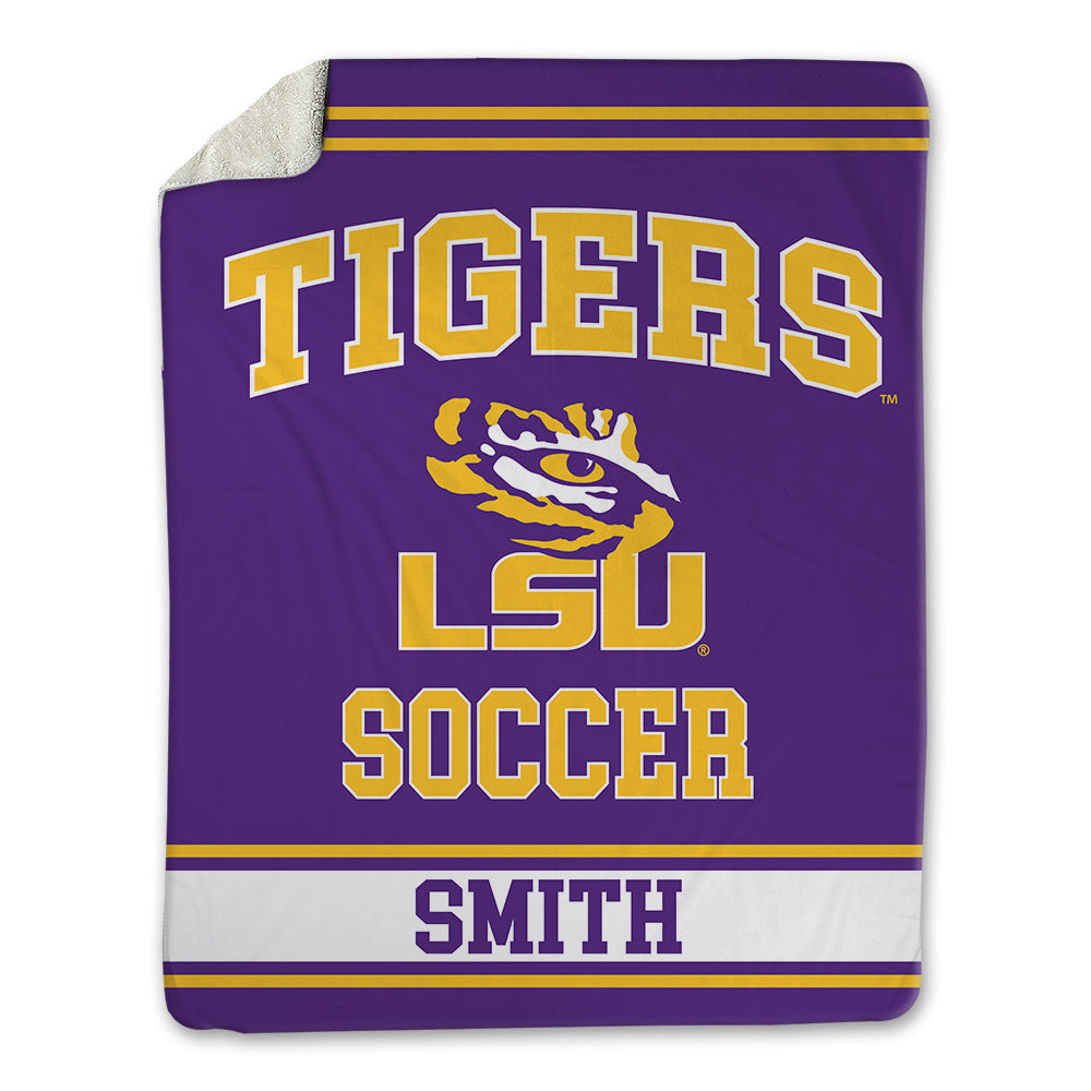 LSU - NCAA Women's Soccer : Amy Smith - Blanket-0