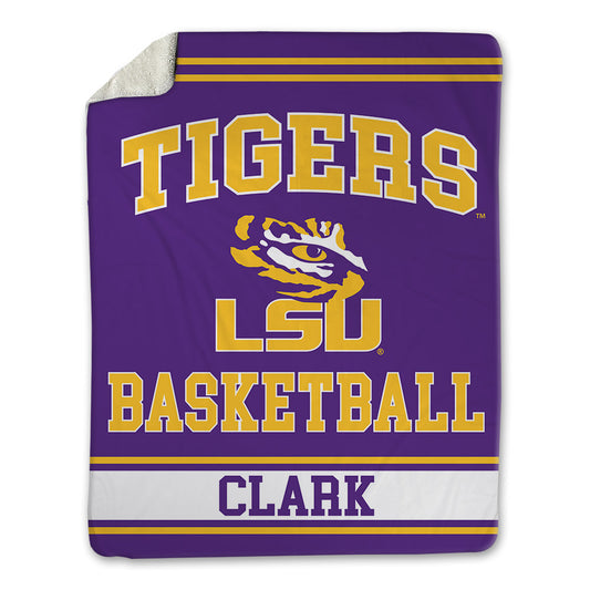 LSU - NCAA Men's Basketball : Skyy Clark - Blanket-0