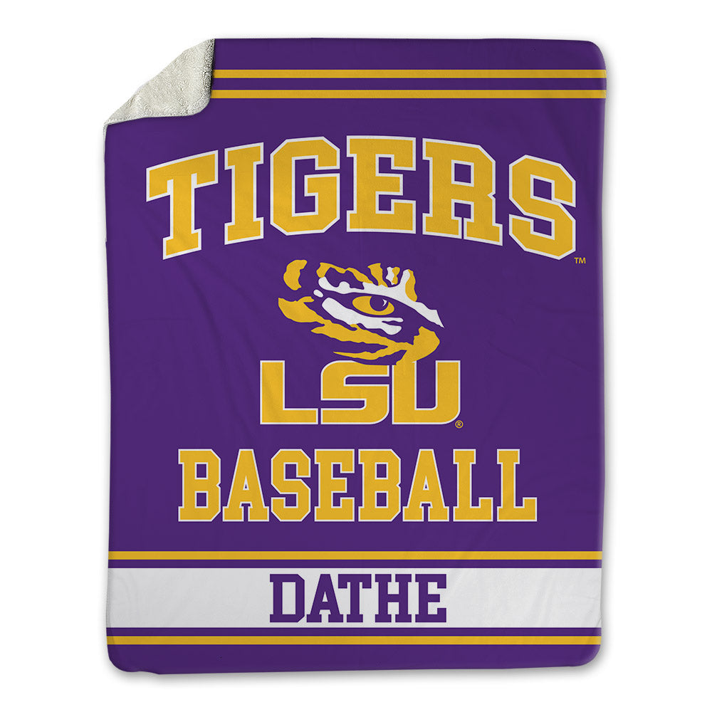 LSU - NCAA Baseball : Dax Dathe - Blanket-0