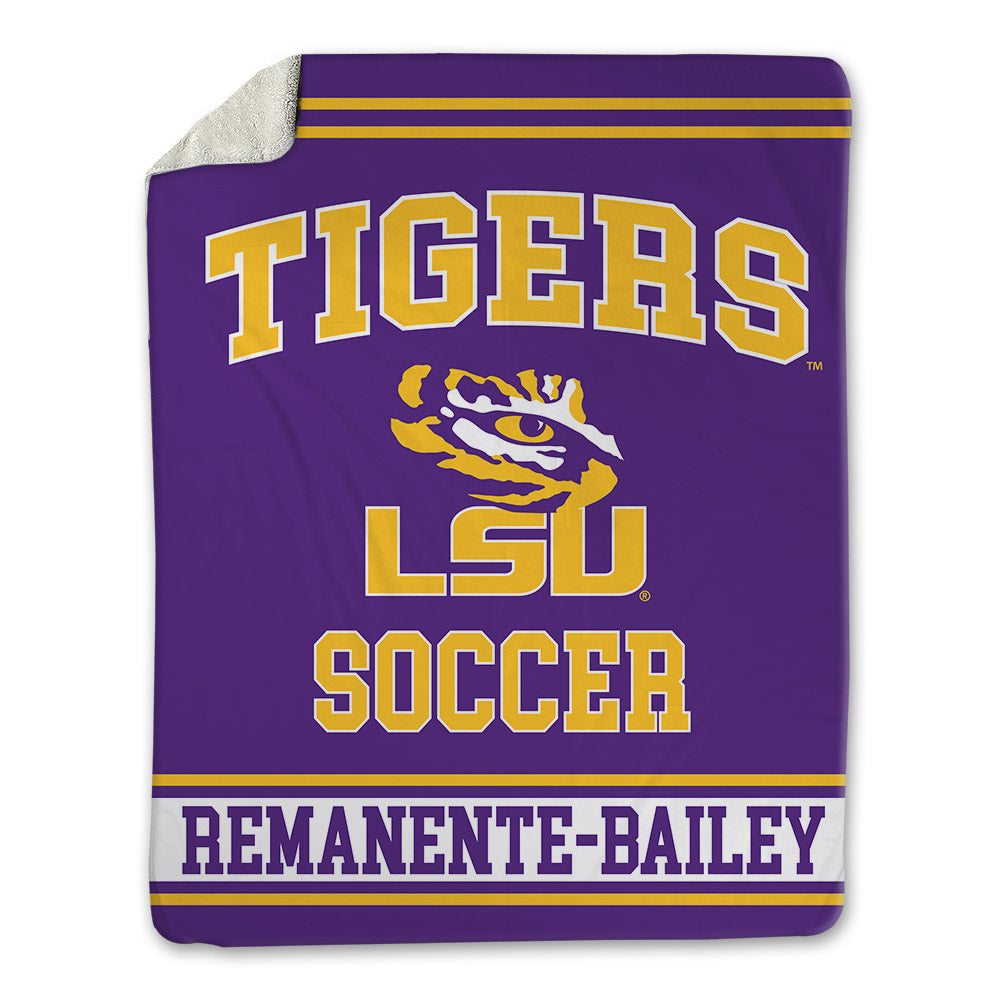 LSU - NCAA Women's Soccer : Sariyah Remanente-Bailey - Blanket-0