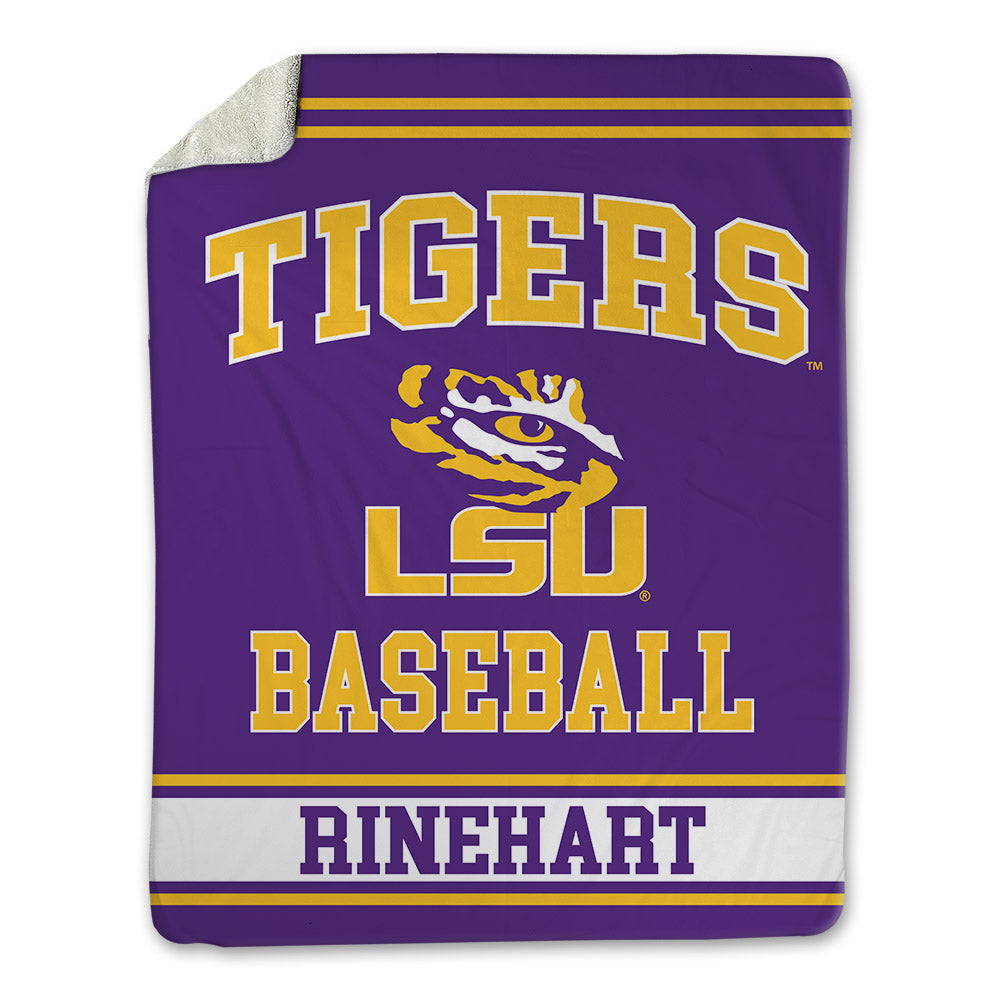 LSU - NCAA Baseball : Jace Rinehart - Blanket-0