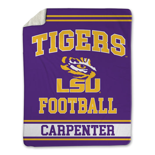 LSU - NCAA Football : Dylan Carpenter - Blanket-0