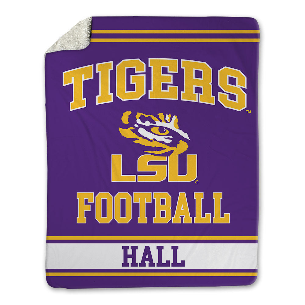 LSU - NCAA Football : Silas Hall - Blanket-0
