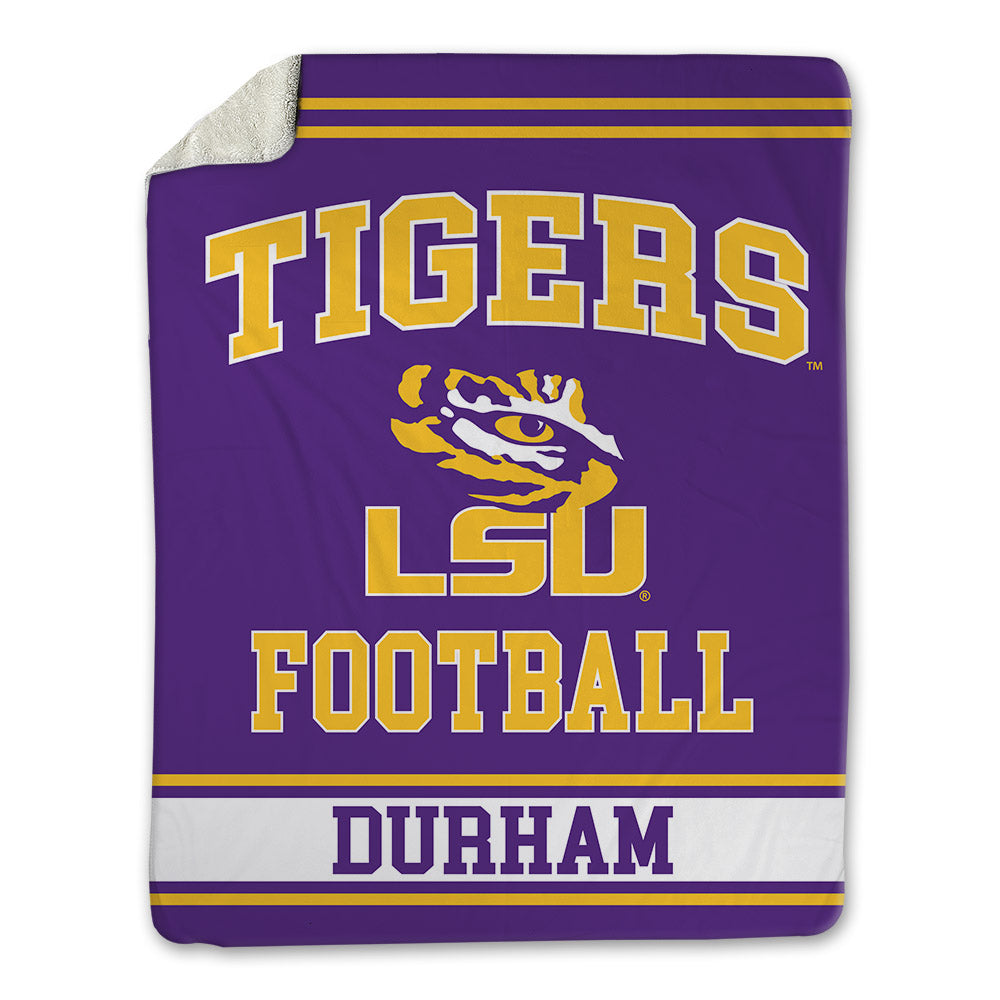 LSU - NCAA Football : Caden Durham - Blanket-0