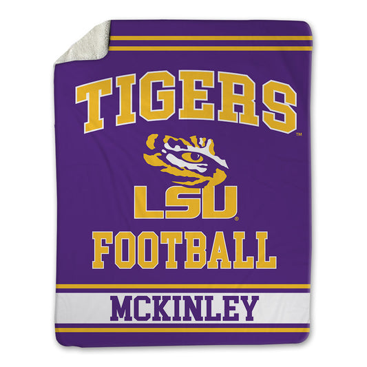 LSU - NCAA Football : Dominick McKinley - Blanket-0