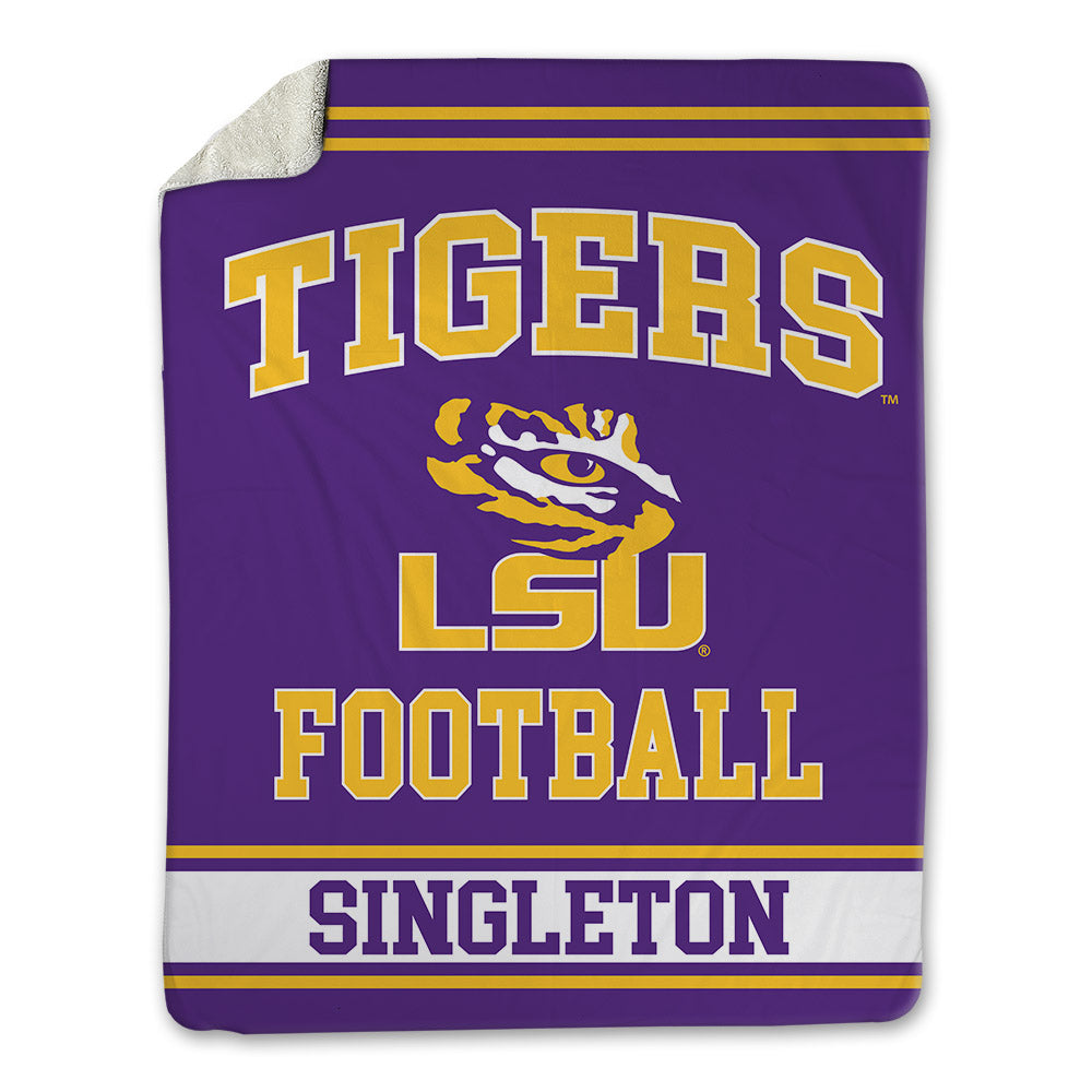 LSU - NCAA Football : Tylen Singleton - Blanket-0