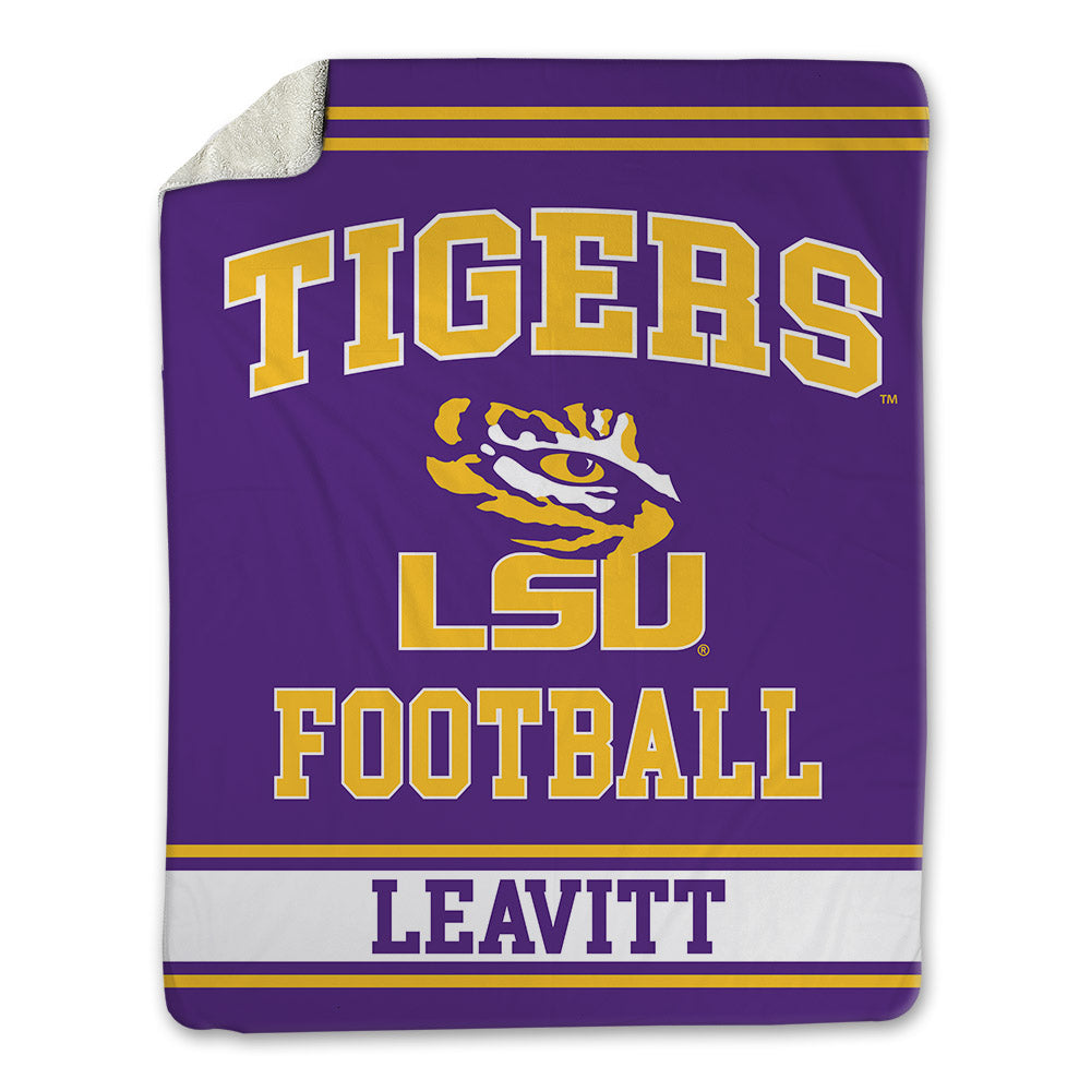 LSU - NCAA Football : Sam Leavitt - Blanket-0