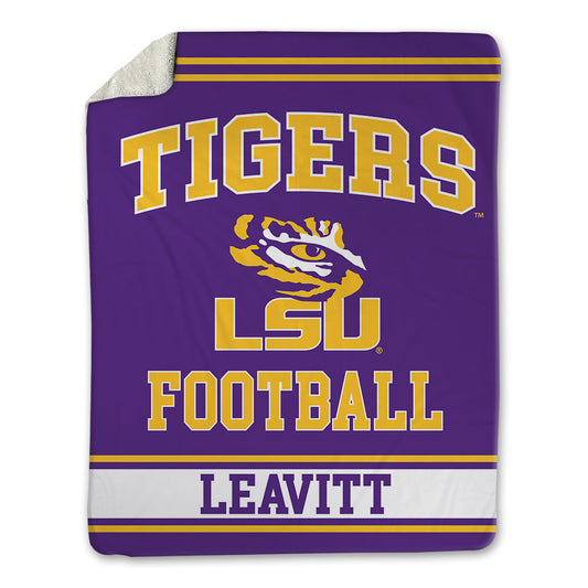 LSU - NCAA Football : Sam Leavitt - Blanket-0